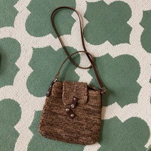 Adorable wool bag handmade worn once